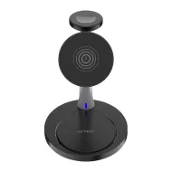 CARGADOR ACTECKCI740 INALAMBRICO IPHONE I-WATCH AIRPODS NEGRO AC-937139