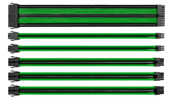 KIT EXTENSION CABLE EAGLE WARRIOR P/PSU VERDE ACCABLEFAP302EGW
