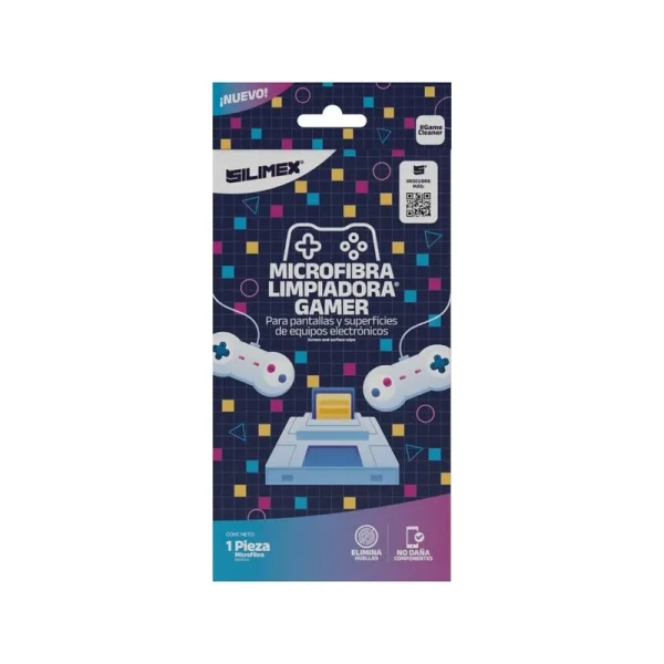 MICROFIBRA LIMPIADORA SILIMEX 30X30 CMS MICROFIBRA GAMER