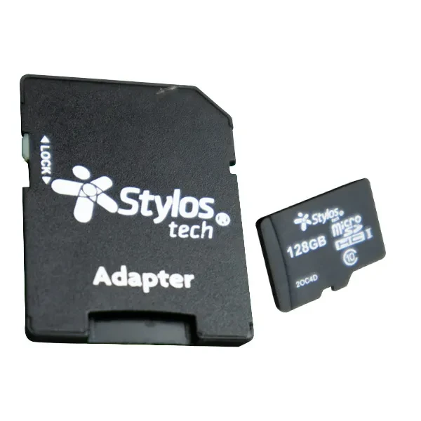 MEMORIA MICRO SD STYLOS 128 GB CLASE 10 CON ADAPTADOR STMS1281B