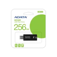 MEMORIA FLASH ADATA UC320 256G USB 3.2 NEGRO (UC320-256G-RBK/BK)