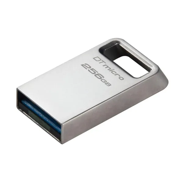 MEMORIA FLASH KINGSTON 256GB DTMICRO 3.2 GEN 1 METALICA (DTMC3G2/256GB)
