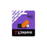 MEMORIA FLASH KINGSTON DTXS 256GB GEN 1 3.2 NEGRO-NARANJA (DTXS/256GB