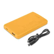 POWER BANK GETTTECH USB C, AMARILLO 5,000 Mah, GBN-E5KCS-01