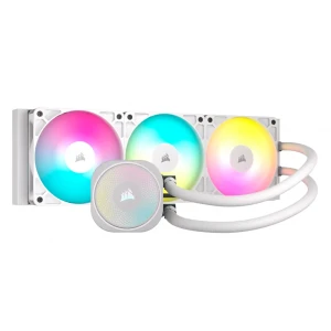 ENFRIAMIENTO LIQUIDO CORSAIR NAUTILUS 360 RS ARGB / 3x120mm / Hasta 1700RPM / Blanco / CW-9060095-WW