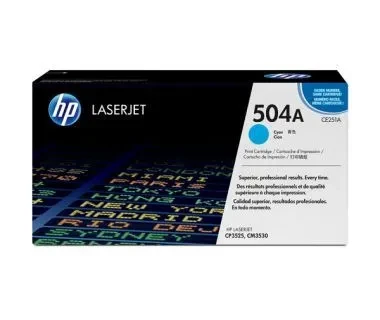 TONER HP 504A CIAN LASERJET CP3525 CM3530 CE251A