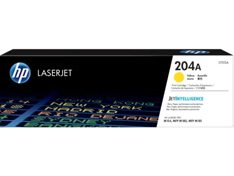 TONER HP 204A AMARILLO LASERJET CF512A