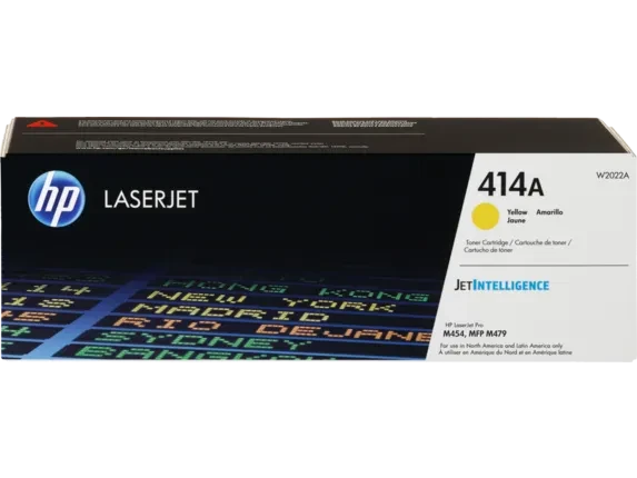 TONER HP 414A AMARILLO LASERJET W2022A