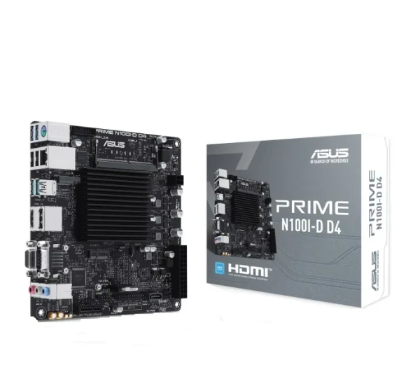 TARJETA MADRE ASUS PRIME N100I-D D4 SO-DIMM DR4/DP/VGA/HDMI