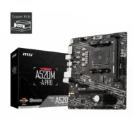 TARJETA MADRE MSI A520M-A PRO DDR4 M.2 PCIE 3.0 RYZEN AM4 MATX HDMI