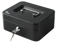 CAJON DE DINERO QIAN CON BANDEJA REMOVIBLE 5 MONEDAS QOC-143SK