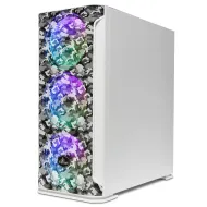 YEYIAN GAMING PC HOLLOW BLANCO 5500C-560P1M - RYZEN 5 5500 - RTX 5060 - 32GB DDR4 - SKU: YPA-HW5500C-560P1M