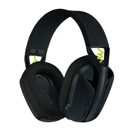 DIADEMA LOGITECH G435 LIGHTSPEED BT USB 18H PC MC PS BLACK(981-001049)