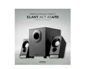 BOCINAS ACTECK AS470  ALAMBRI SUBWOOFER ELANT 110V 2.1 NEGRO AC-935241