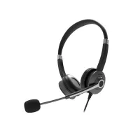AUDIFONOS ACTECK HN620 CENTRIC PRO USB A +MIC+CONT VOL NEGRO AC-935326