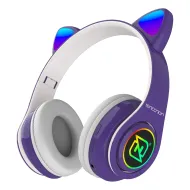 DIADEMA BT NECNON NBH-07 3.5MML HFP RGB MORADO (NCAB0705RG)