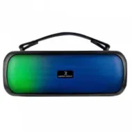 BOCINA PERFECT CHOICE BLUETOOTH USB C NEGRO CON ILUMINACION RGB