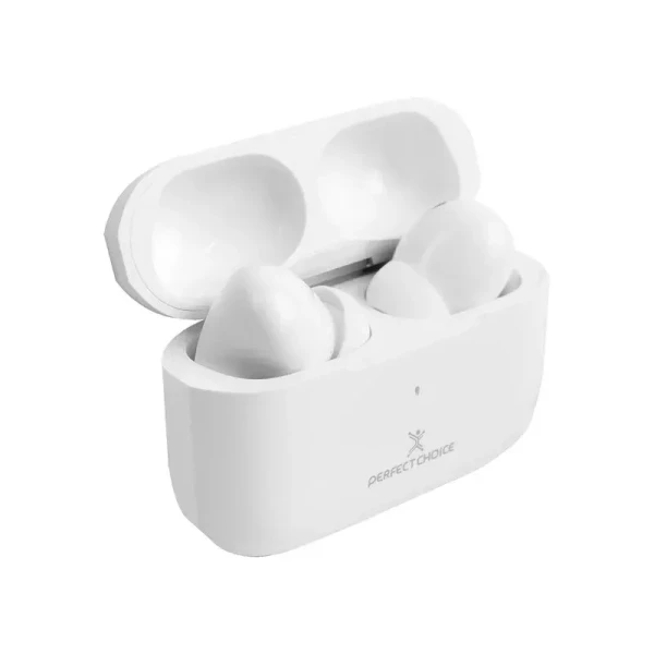AUDIFONOS PERFECT CHOICE NESH BLUETOOTH 5.3 BLANCO