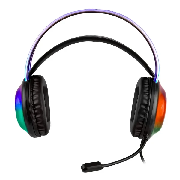 DIADEMA GAMER PERFECT CHOISE HELUMO ALAMBRICO 1.8 METROS 3.5MM NEGRO