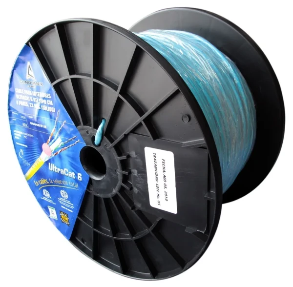 CONDUMEX CABLE UTP CAT6 ULTRACAT 4PARES CAL 23 AWG AZUL 305M(66446815)