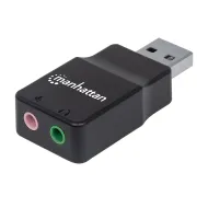 CONVERTIDOR MANHATTAN USB 2.0 A TARJETA SONIDO 2.1 152754