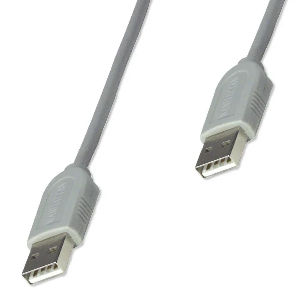 CABLE MANHATTAN USB A-A 1.8M GRIS 317887