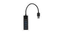HUB ACTECK DH425 USB-A 4EN1 PORTX3 4XUSB-A3.0 NEGRO AC-934664