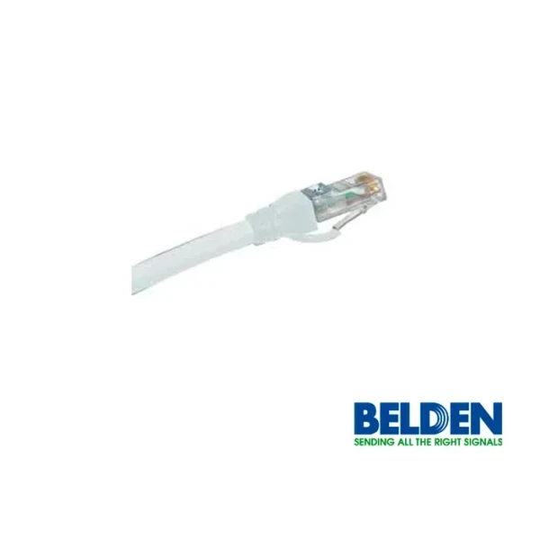 PATCH CORD UTP CAT6A BELDEN CA21109010 - 3 M, RJ-45, MACHO, BLANCO