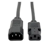 CABLE DE ALIMENTACION P004-006-13A PARA PDU - C13 A C14 - 13A, 250V, 16 AWG, 1.83 M (6 PIES), NEGRO