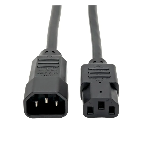 CABLE DE ALIMENTACION P004-006-13A PARA PDU - C13 A C14 - 13A, 250V, 16 AWG, 1.83 M (6 PIES), NEGRO