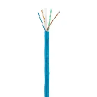 BOBINA CABLE UTP CAT 6 CCA, INTELLINET COLOR AZUL 23 AWG 305MTS 704670