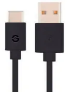 CABLE GETTTECH JL-3513 USB 2.0, USB A USB TIPO C, NEGRO, 1.5MTS