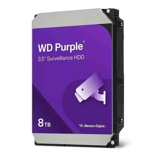 DISCO DURO INTERNO WD 8TB PURPLE 3.5
