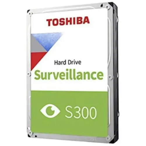 DISCO DURO INTERNO TOSHIBA S300 PRO 10TB 3.5” SATA 7200RPM CCTV 64CAM (HDWTA1AUZSVAR)