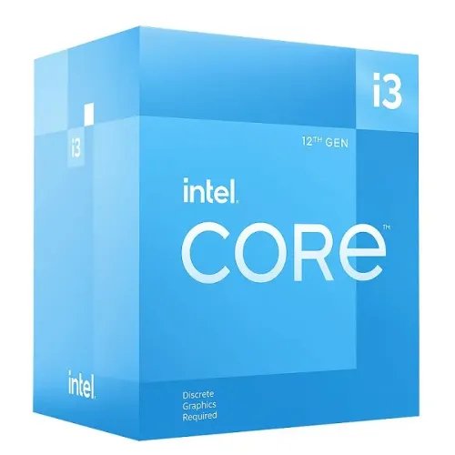 CPU INTEL CORE I3 12100F SOC 1700 12TH  3.3GHZ  GEN BX8071512100F
