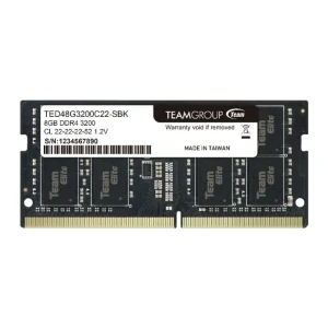 MEMORIA DDR4 TEAM-GROUP ELITE 8GB 3200MHZ SODIMM (M02D0386N400-0017000)