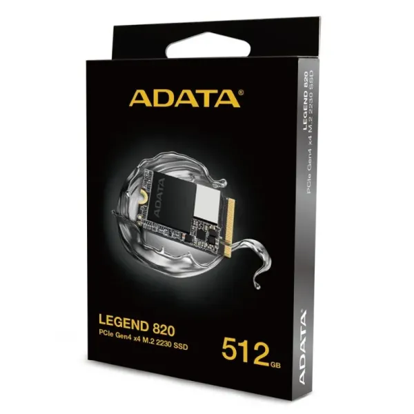 UNIDAD SSD M.2 ADATA LEGEND 820 2230 PCIE 512GB (SLEG-820-512G-CB)