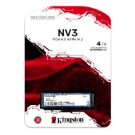 UNIDAD SSD KINGSTON NV3 4TB M.2 2280 NVMe 6000MB/S (SNV3S/4000G)