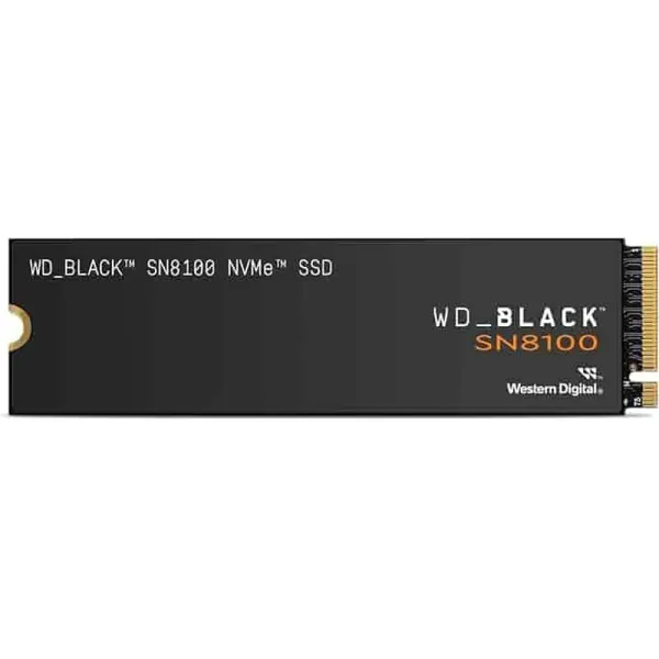 UNIDAD SSD M.2 WD SN8100 1TB BLACK PCIE GEN5 (WDS100T1X0M-00CMT0)