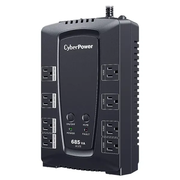 UPS/NO BREAK CYBERPOWER CP685AVRG 685VA/390W AVR COMPACTO 8 CONT