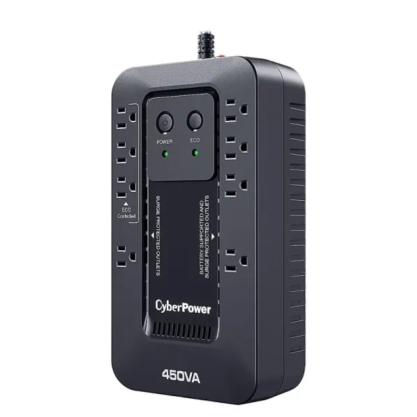 UPS/NO BREAK CYBERPOWER EC450G 450VA/260W STANDBY/8CONT/USB