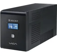NO BREAK/UPS VICA 1600VA/900W 10 TOMAS (5) REGU Y (5) RESP RJ11-RJ45 PANTALLA LCD (S 1600)