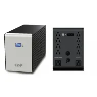 CDP R-SMART1210 1200VA/720W UPS INTERACTIVA AVR 10 SALIDAS, 560 JOULES, PROTECCION RJ45, LCD, SOFTWARE 120 VAC