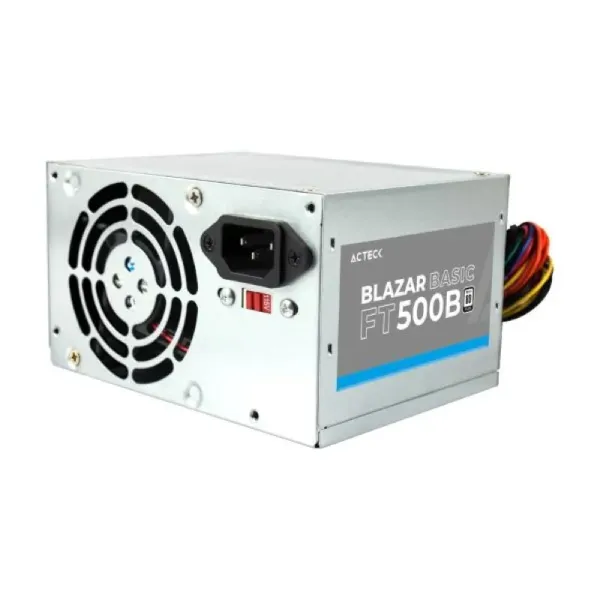FUENTE DE PODER ACTECK BLAZAR BASIC FT500B ATX 500W  AC-938150