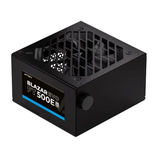 FUENTE DE PODER ACTECK BLAZAR EVO FT500E ATX 500W NEGRO ES-05001E