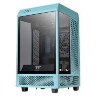 GABINETE THERMALTAKE THE TOWER 100 MINI TOWER MINI ITX 2 VENTILADORES TURQUESA