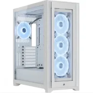 GABINETE CORSAIR ICUE 5000X RGB SE TG, WHITE CC-9011233-WW