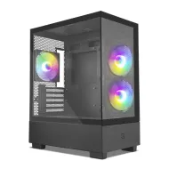 GABINETE GAMER GETTTECH FISH TANK M-ATX S/FUENTE (GCM-550AC-02)