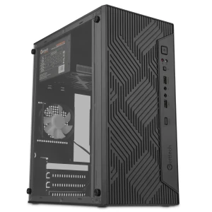 GABINETE GETTTECH VITRO S MINI TORRE M-ATX E ITX C/FUENTE DE PODER 550W 1 VENTILADOR GCS-INOY1-01