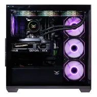 GABINETE NACEB GAMING MIDI TOWER ATX MICRO ATX MINI ITX 4 VENTILADORES NEGRO
